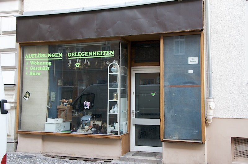 Schaufenster in Moabit